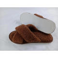 Open Toe Warm Faux Fur Women Slippers